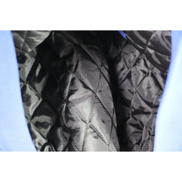 Unbranded Mens 3XL Blue Duck Quilted Lined Workwear Hooded Work Jacket M968 - Picture 6 of 11